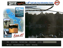 Tablet Screenshot of gulllakecam.com